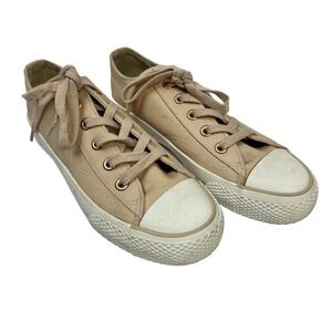 Airwalk Pink Legacee Cap Toe Sneakers Size 7.5 Faux Leather